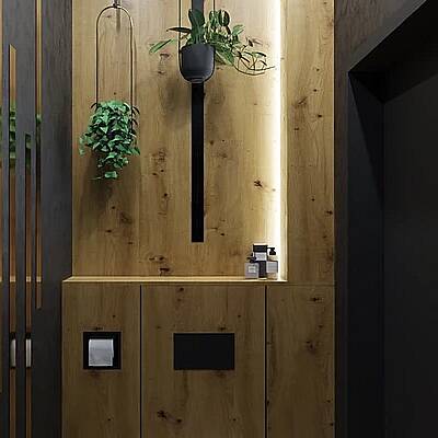 Łazienka okolice Bydgoszczy - wizualizacje