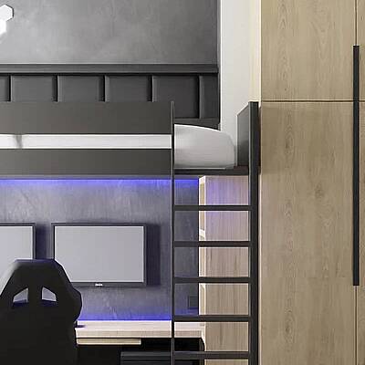 Pokój nastolatka Bydgoszcz - Wizualizacje