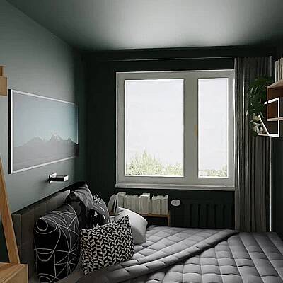 Sypialnia Piła - Wizualizacje